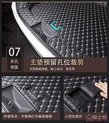 【天藍色汽車后備箱墊全包圍VV7后備箱墊魏派VV5改裝專用尾箱墊廠家直銷】臨沂商城趙曉龍汽車用品銷售部 - 產品庫