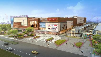 淄博富力萬達廣場順利封頂 預計2020年6月26日開業