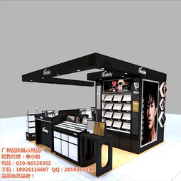 品質展柜實惠到家 供應木制化妝品展示柜 黃埔木制化妝品展示柜